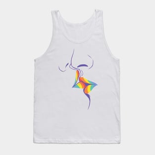 Lesbian Kiss Tank Top